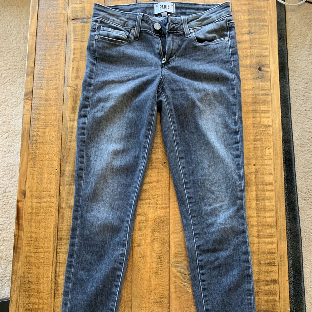 NWOT Paige Skinny Ankle Jeans